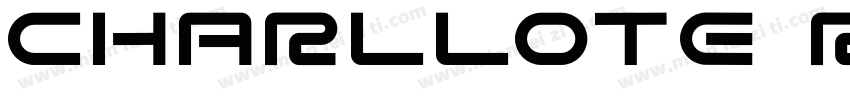 Charllote Regular字体转换